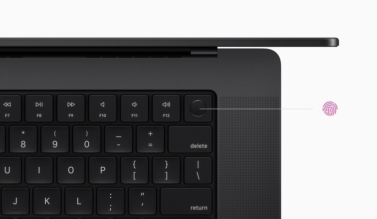 touch id trên macbook pro m3