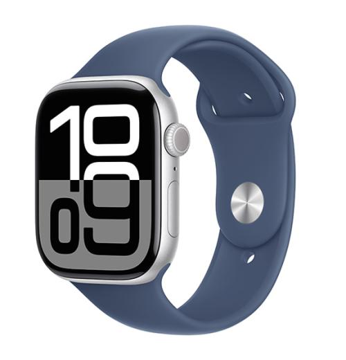 Apple Watch Series 10 46mm GPS + Cellular Viền Nhôm Dây Cao Su Chính Hãng VN/A